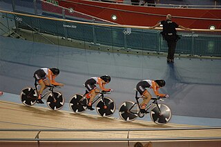 <span class="mw-page-title-main">Dutch record progression track cycling – Women's team pursuit</span> Overview of the progression of Dutch track cycling record of the womens team pursuit