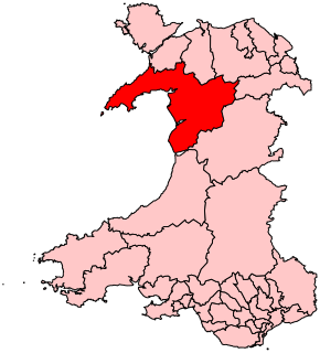 Dwyfor Meirionnydd (UK Parliament constituency) Parliamentary constituency in the United Kingdom, 2010 onwards