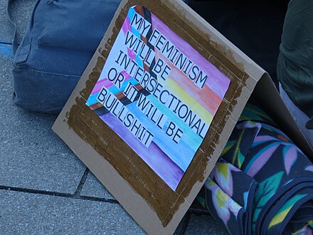 Intersectionality at a Dyke March in Hamburg, Germany, 2020