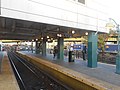 The East 180th Street Subway station is surrounded by two yards, some of which have railroad crossings.