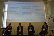 Education panel at WikidataCon 2019