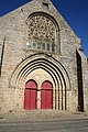 Pont-l'Abbé : église Notre-Dame-des-Carmes, vue extérieure, la façade 2