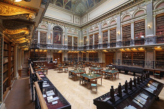 3: University library of Eötvös Loránd University, Budapest, Hungary. Author: Thaler – Tamás Thaler