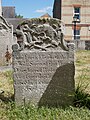 18th-century gravestone outside the Church of Saint Mary in St Mary Cray.