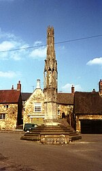 Thumbnail for File:Eleanor Cross, Geddington, c.1967 - geograph.org.uk - 2260189.jpg