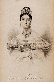Emma Albertazzi English opera singer 1815–47