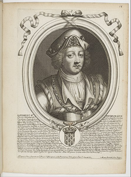 File:Estampes par Nicolas de Larmessin.f027.Dagobert II, roi des Francs.jpg