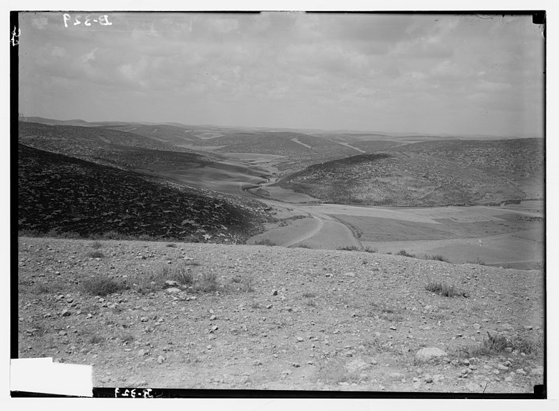File:Excavations at Tell Beit Mirsim (Kirjath-Sepher) 1926. Wady el Boutmy LOC matpc.05720.jpg