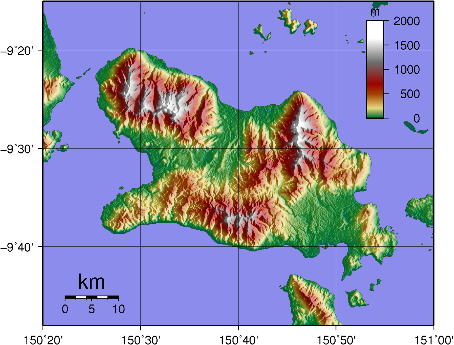 Карта 150 150 4. Острова Норманби.