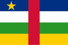 Bandeira da República Centro-Africana.svg