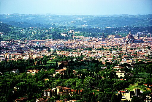 Florence vue depuis Fiesole