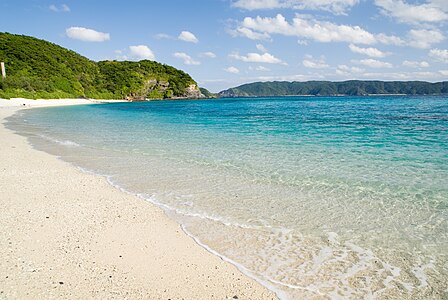 Furuzamami beach in ZAMAMI Island Okinawa Prefecture, Japan