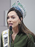 Gabrielle Vilela: modelo eleita Miss Mundo Brasil 2017[32]