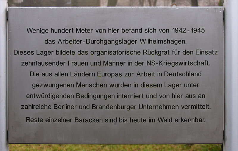 File:Gedenktafel Schönblicker Str (RahndWil) Lager Wilhemshagen.jpg