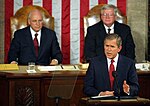 Thumbnail for February 2001 George W. Bush speech to a joint session of Congress