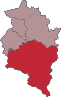 Map of the judicial district of Bludenz