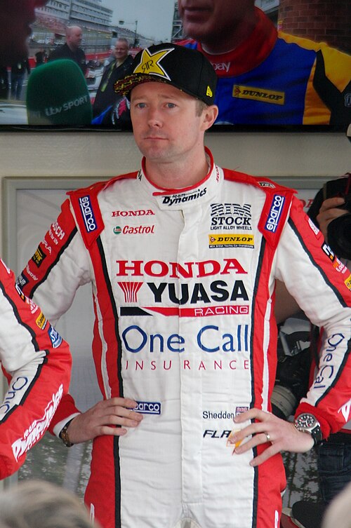 Gordon Shedden, the 2016 Drivers' Champion (pictured in 2014).
