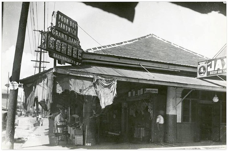 File:Grand Dame Poor Boys Coffee French Market New Orleans 1934.jpg