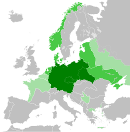 Germania nazionalsocialista - Localizzazione