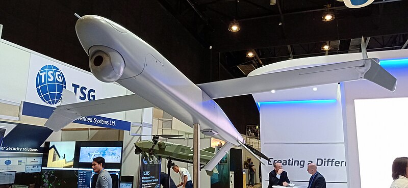 File:Green Dragon Loitering Munition at ADAS 2018.jpg