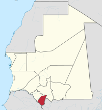 Guidimaka in Mauritania.svg