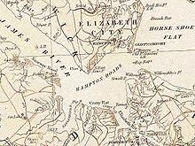 Hampton Roads, Virginia 1858. Hampton Roads 1859.jpg