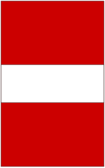 Bandiera di Rostock, città anseatica (XIV secolo).