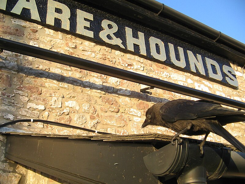 File:Hare & hounds pub Aberthin cowbridge wales - panoramio.jpg