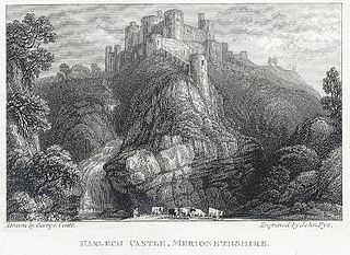 Harlech Castle, Merionethshire