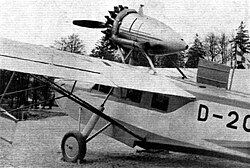 Heinkel HE 57, Stockholm International Aero Show, 29. Mai 1931