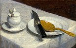 Still Life with Mustard Pot (1860), National Gallery of Art