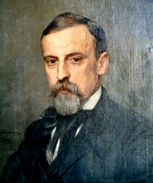 Portrait d'Henryk Sienkiewicz par Casimir Mordasewicz, 1899