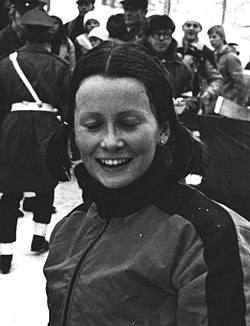 Marit Myrmæl vuonna 1977.