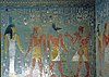 wall painting in the tomb of Horemheb