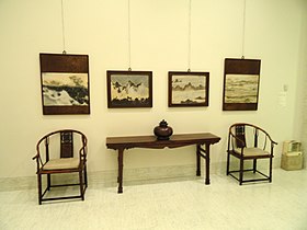 Huanghuali wood furniture, China, - Nelson-Atkins Museum of Art - DSC09138.JPG