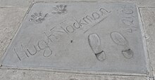 Jackman's signature at Grauman's Chinese Theatre Hugh Jackman graumans.jpg