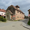 Čeština: Hustopeče, bývalá požární zbrojnice. English: Hustopeče, former fire station.