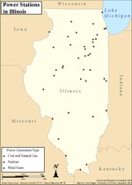 Thumbnail for List of power stations in Illinois