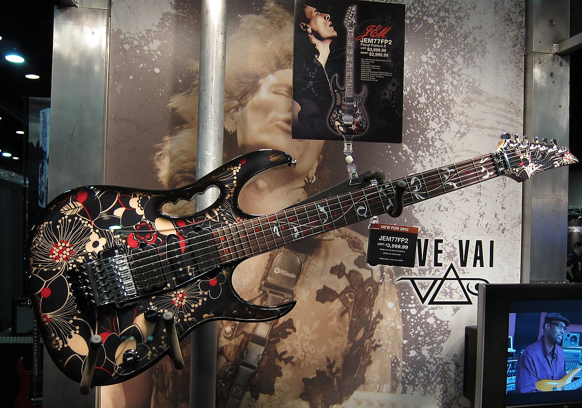 ファイル:Ibanez JEM77FP2 Steve Vai signature, 2010 Summer 