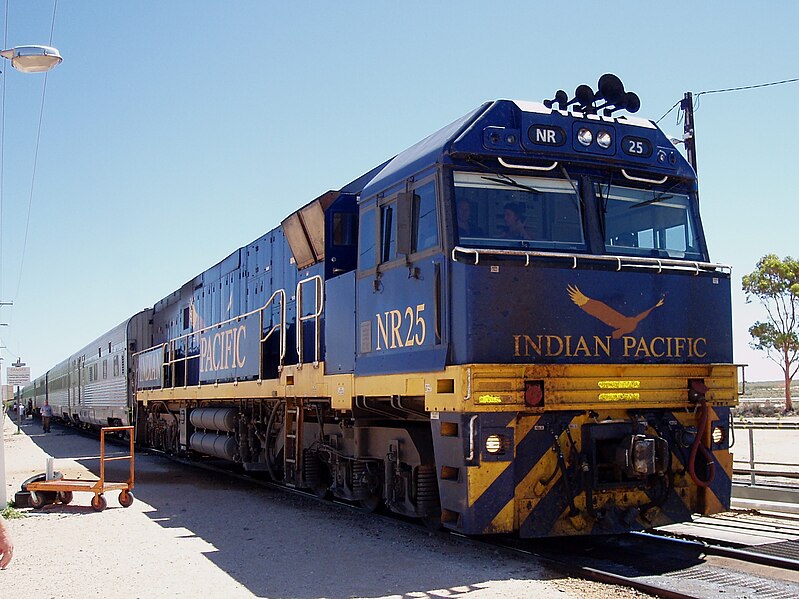 File:Indian Pacific Locomotive. Cook. SA.jpg