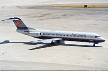 Fokker 100 in 1989