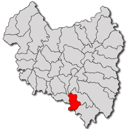 Location of Întorsura Buzăului