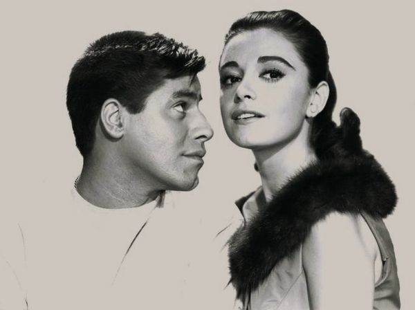 Jerry Lewis and Anna Maria Alberghetti.