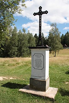 Grieselův kříž (něm. Grieselkreuz) v Jetřichovicích