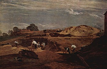 Gravel pits of Kensington (1811–1812), Tate Britain