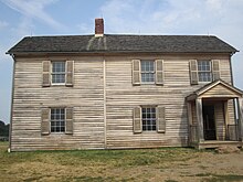 Postwar house on site of Judith Henry house in Manassas Judith Henry farmhouse, Manassas, VA IMG 4319.JPG