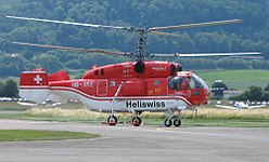 Kamow Ka-32 van Heliswiss in Bern in juni 2004