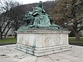 Denkmal in Budapest (unterhalb der Elisabeth-Brücke)