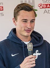 Kalle Berglund vuonna 2015.