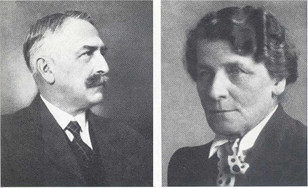 Herbert von Karajan's parents, Ernst and Marta (née Kosmač)